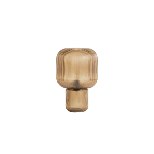 Tafelamp in minimalistische glazen voor slaapkamer – Armoniqui