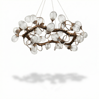 Suspension LED moderne en alliage pour salon – Circlux