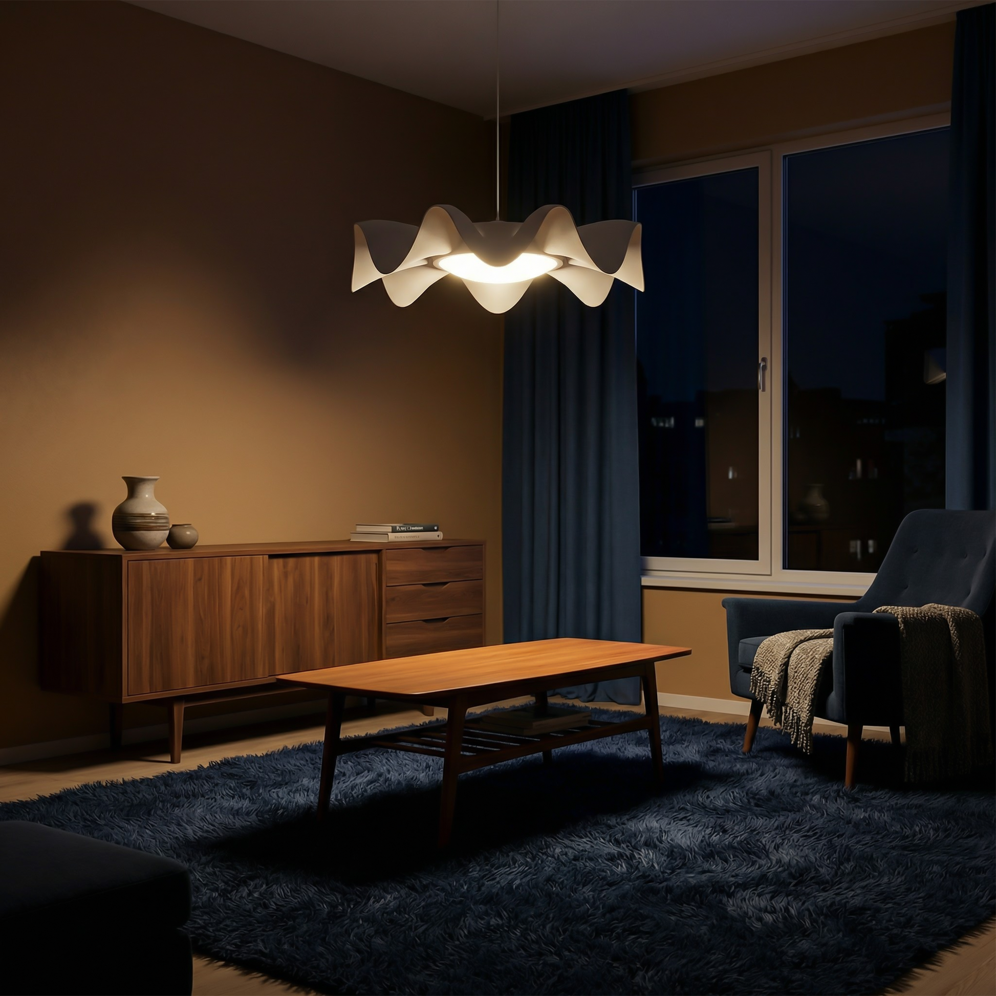 Delicate Hanglamp Trendy en Strak Ontwerp – Lunelle