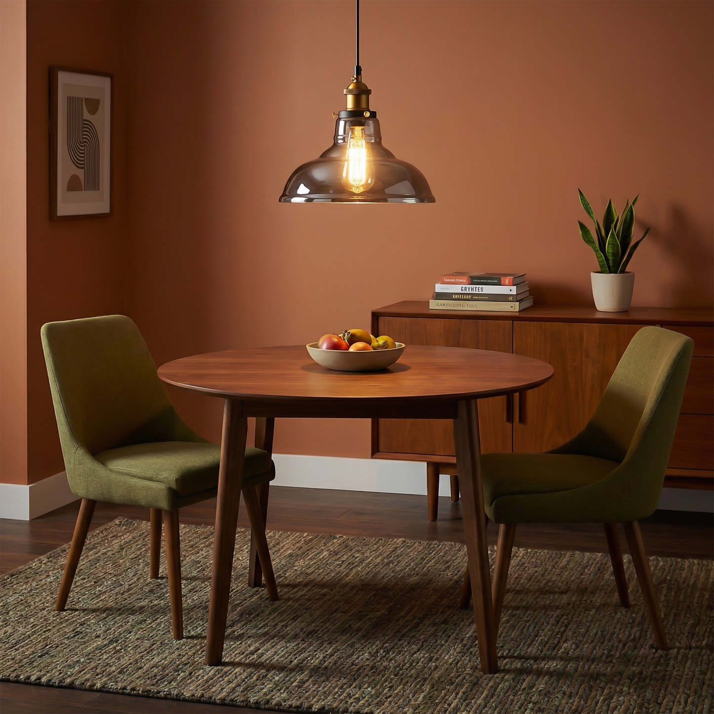 Industriële Glazen Hanglamp voor Hotels en Bars – Zelaria