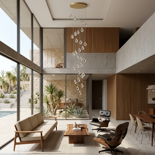 Lustre Cristal Éclat Somptueux Design Contemporain – Oris