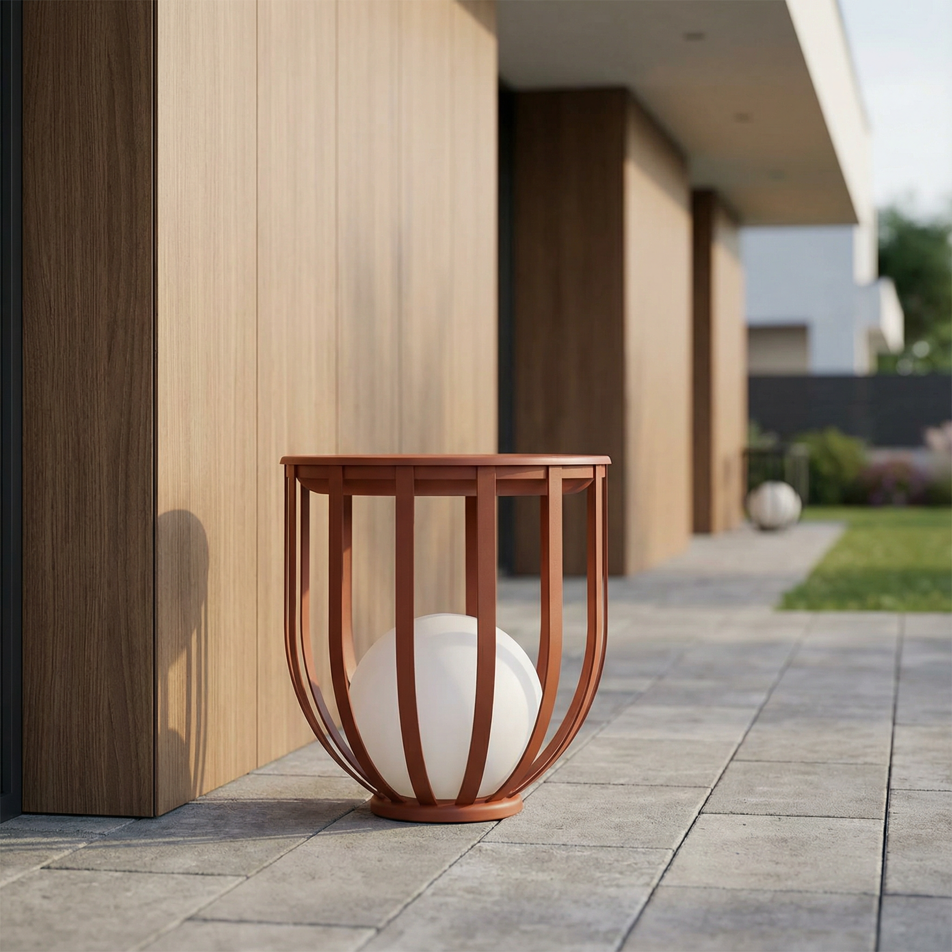 Lampadaire Lumine vue ambiance | Luxarmonie