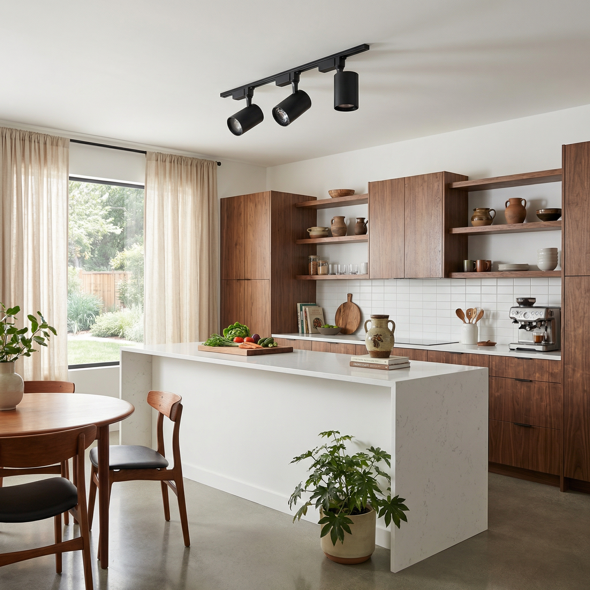 Veelzijdige verlichtingsrail voor woonkamer en kantoor – Spot LED