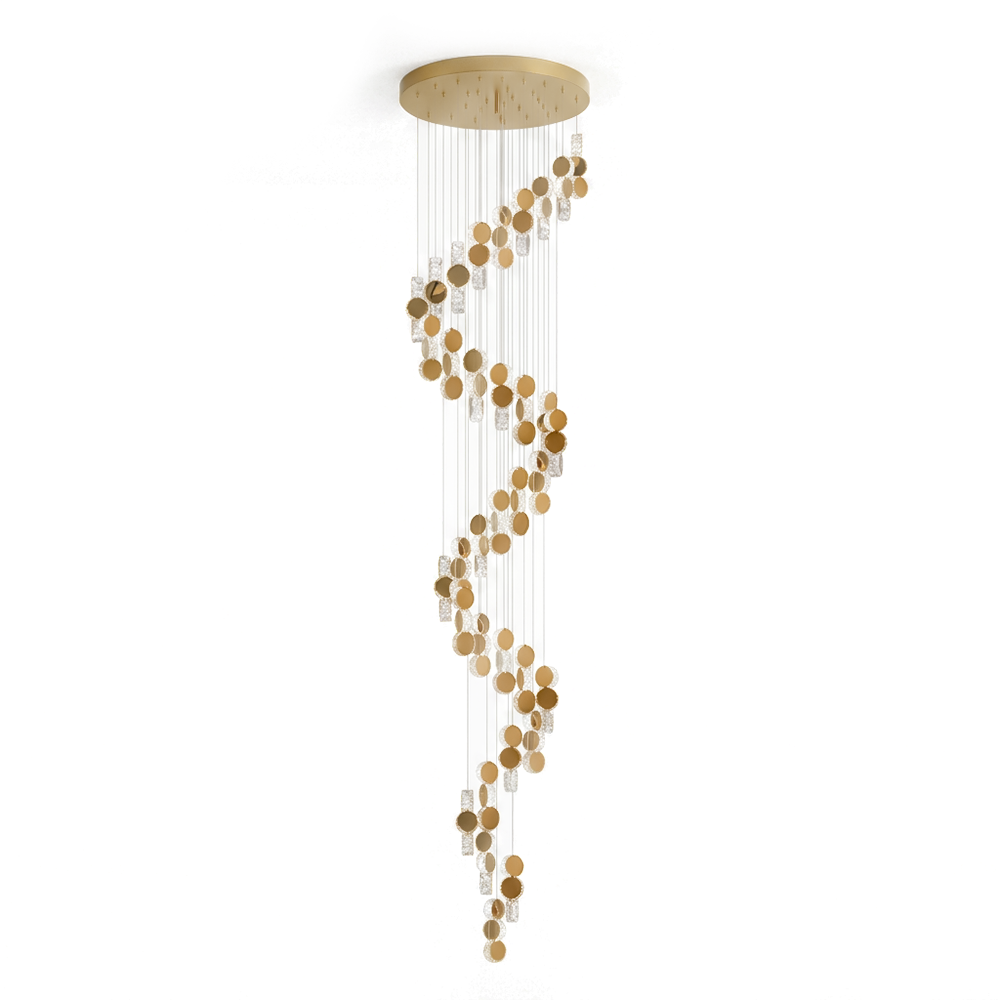 Lustre Cristal Moderne pour Salon – Cristarionye
