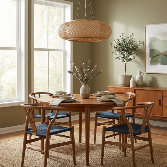 Hanglamp Bamboe Design voor Interieur – Bohalys