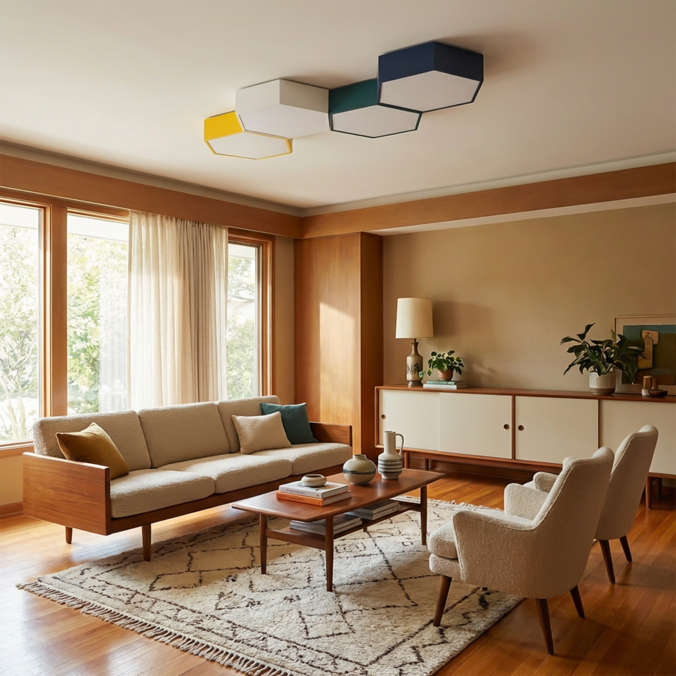 Plafonnier Contemporain Intensité Variable Sans Scintillement – Celestra
