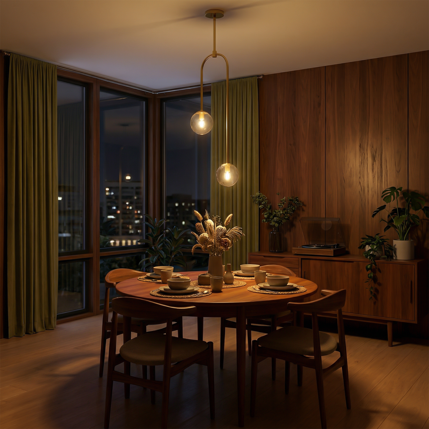 Hanglamp Asymmetrische Vorm Luchtige Stijl – Globino