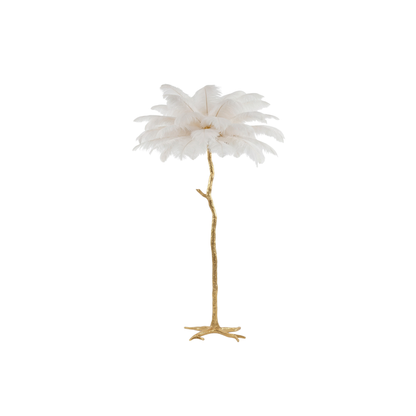 Staande Lamp Veren Glamoureuze Sfeer Kunstzinnige Elegantie – Plumo
