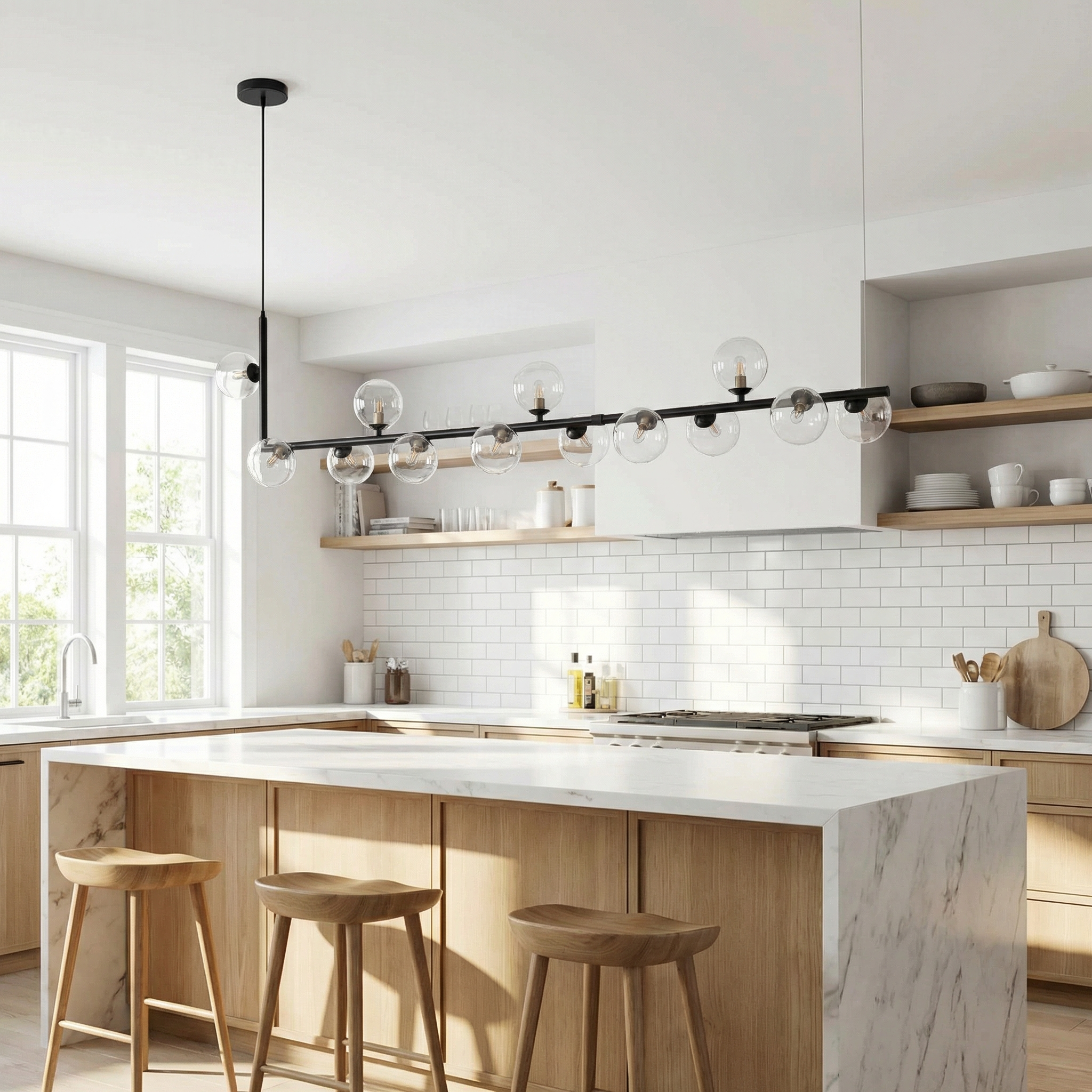 Plafonnier Crisma vue ambiance | Luxarmonie
