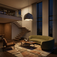 Lustre Haut Polymère LED Design Épuré – Phirasa