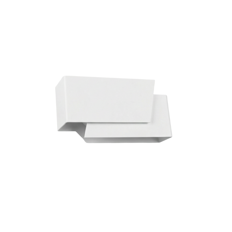 Applique murale minimaliste blanche – Modèle Elarion