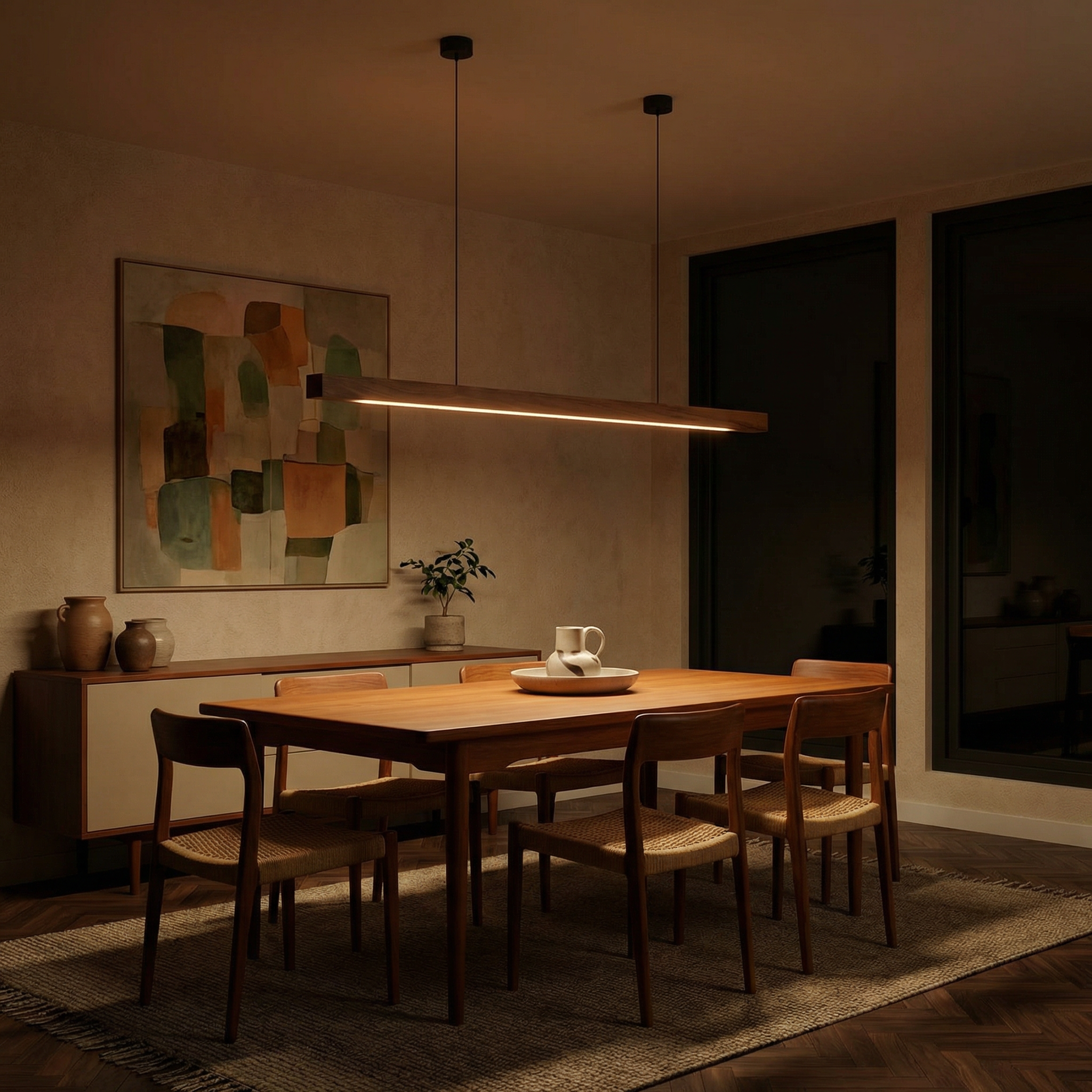 Luxe LED Lichtbalk voor Moderne Interieurs – Éclora