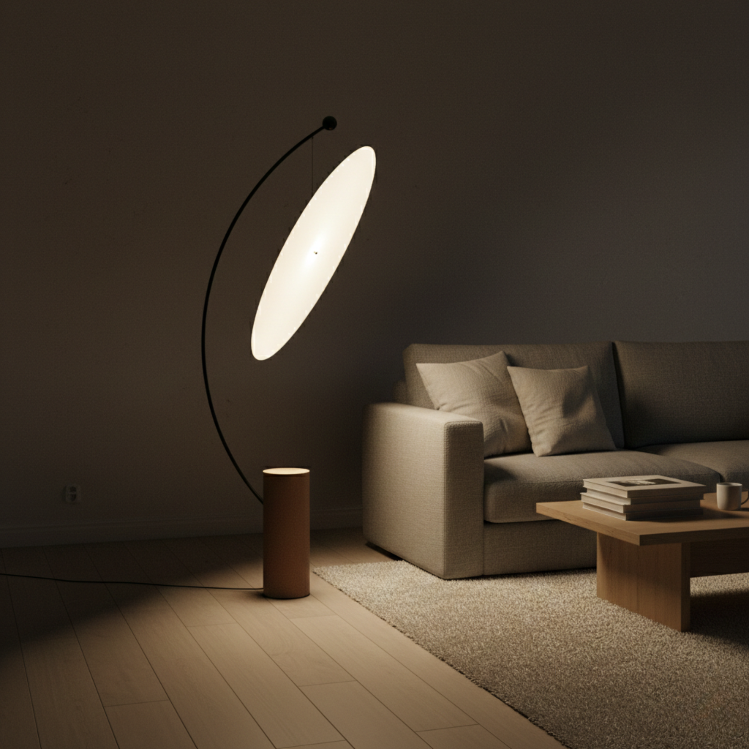 Lampadaire Soléia vue détail | Luxarmonie