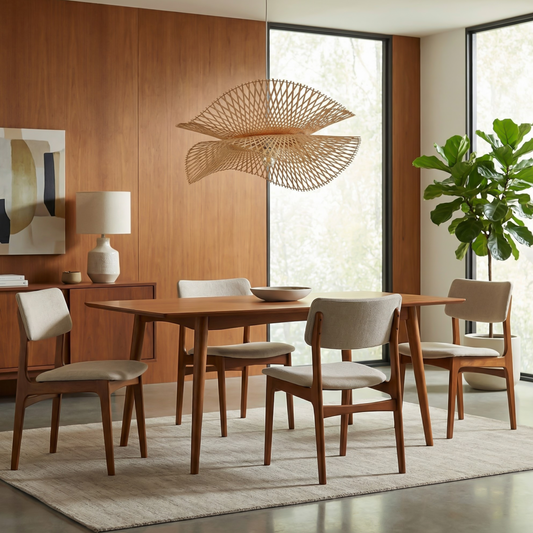 Hanglamp Gevlochten Bamboe Bohémien Stijl – Savanara