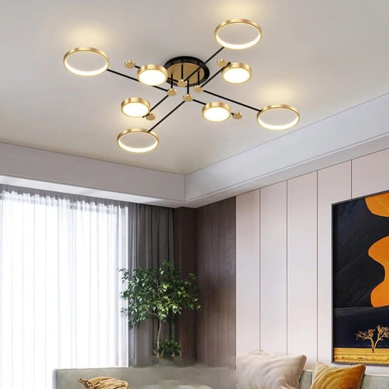 Plafonnier LED Design avec Télécommande et Intensité Réglable – Halo