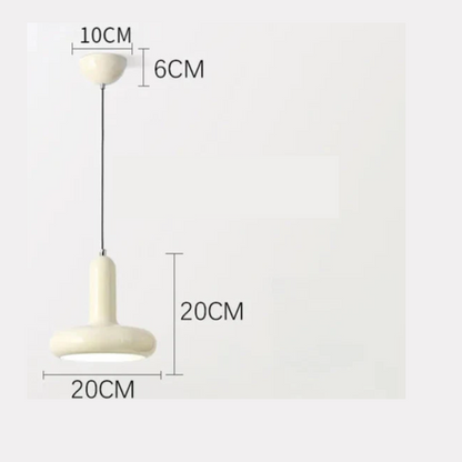 Suspension Dôme en Aluminium Laqué – Zénorial