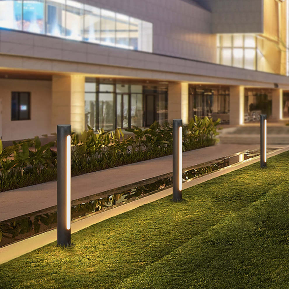 Applique d'extérieur en métal et acrylique LED – Azuréos