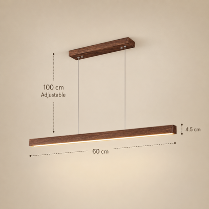 Lineaire houten ophanging – Novae
