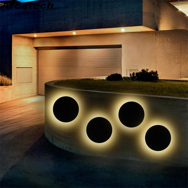 Moderne LED-Außenwandleuchte – Noxéa