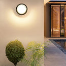 Minimalistische schwarze LED-Wandleuchte und Deckenleuchte – Ciralux