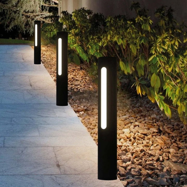 Applique d'extérieur en métal et acrylique LED – Azuréos