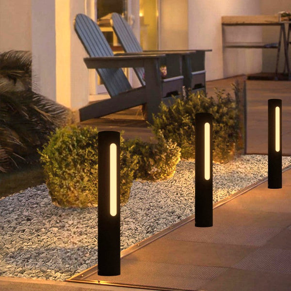 Applique d'extérieur en métal et acrylique LED – Azuréos