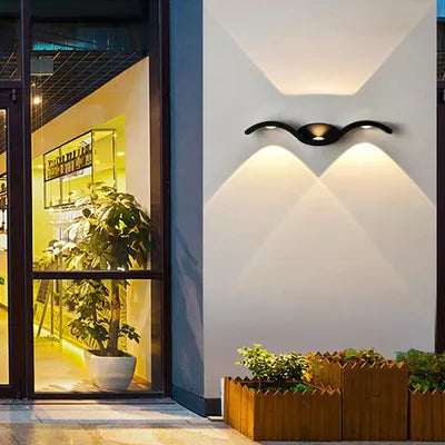 Design wandlamp van waterbestendig aluminium – Nuitéa