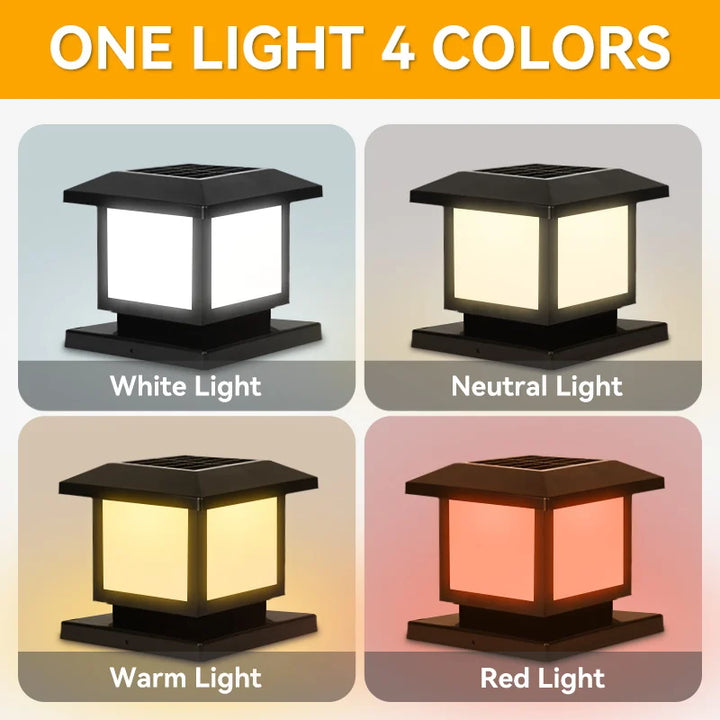 Lampe à poser solaire d'extérieur étanche moderne – Solaira