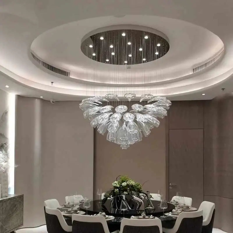 Kroonluchter Delicate Contouren & Geharmoniseerd Licht – Ombre