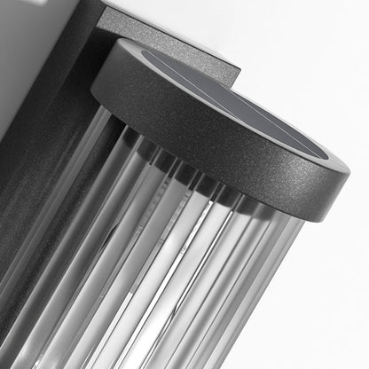 Buitenwandlamp in metaal en glas – Solaréa