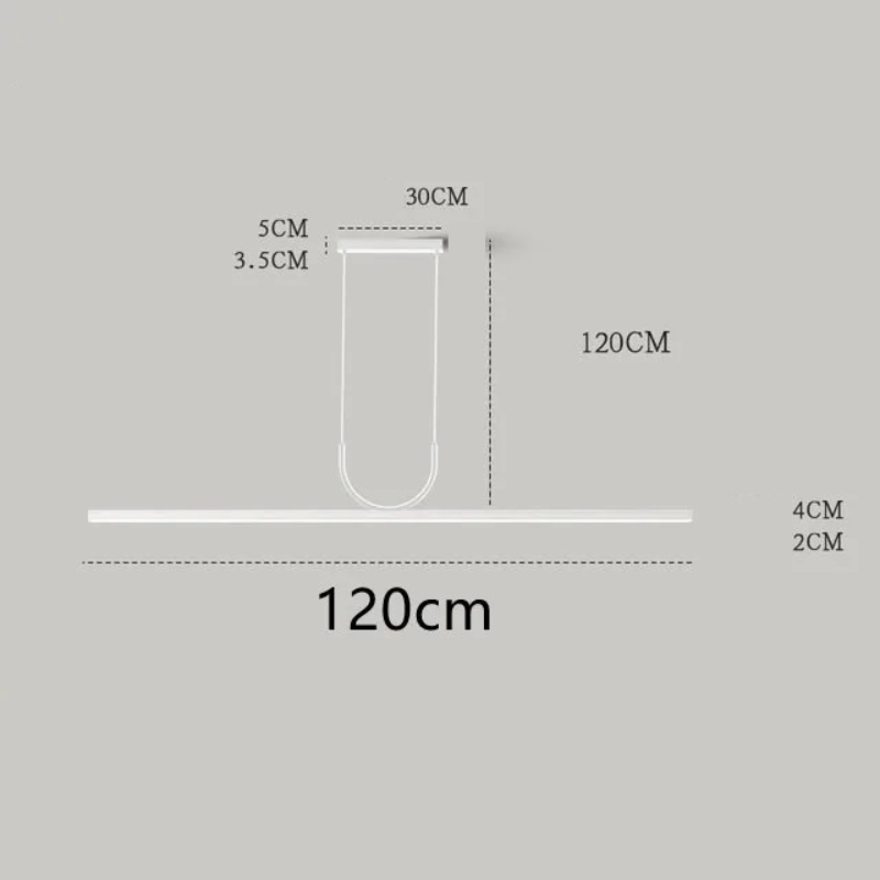 Contemporary design suspension Nera black finish - view 12