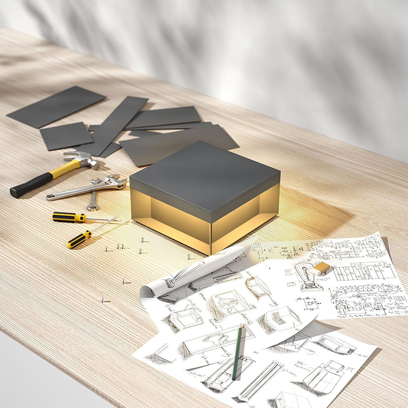 Lampadaire extérieur solaire résistant aux intempéries – Orizonis