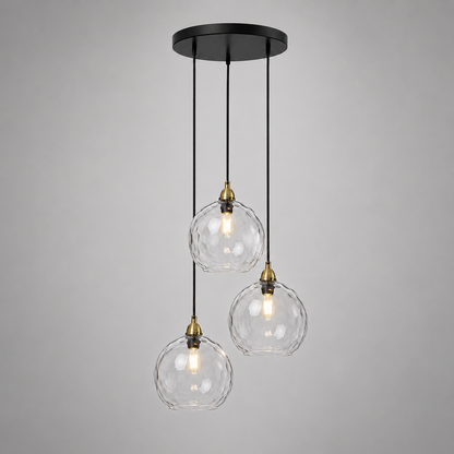 Gekleurde Glazen Hanglamp Vrolijke en Moderne Sfeer – Célestro