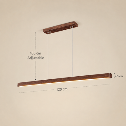 Lineaire houten ophanging – Novae