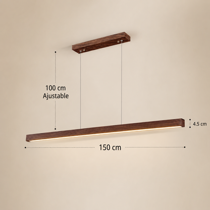 Lineaire houten ophanging – Novae