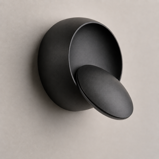 Contemporary Wall Lamp Metal Body Adjustable 350° – Eclipse