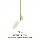 Nordic design LED glazen hanglamp voor eetkamer – Estelara
