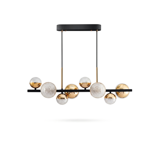 Suspension moderne en acrylique pour salle à manger – Ornelia