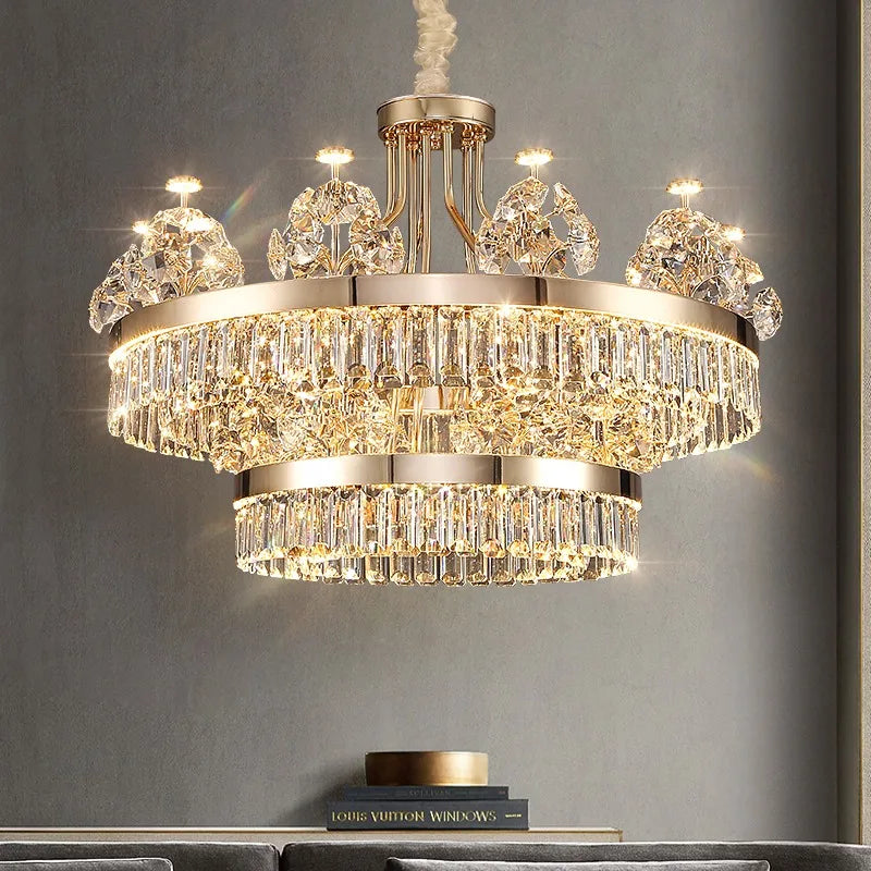 Plafondlamp Interieur Luxe Kristallijn Geïnspireerd – Rosée