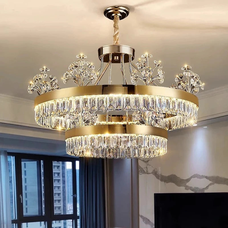 Plafondlamp Interieur Luxe Kristallijn Geïnspireerd – Rosée