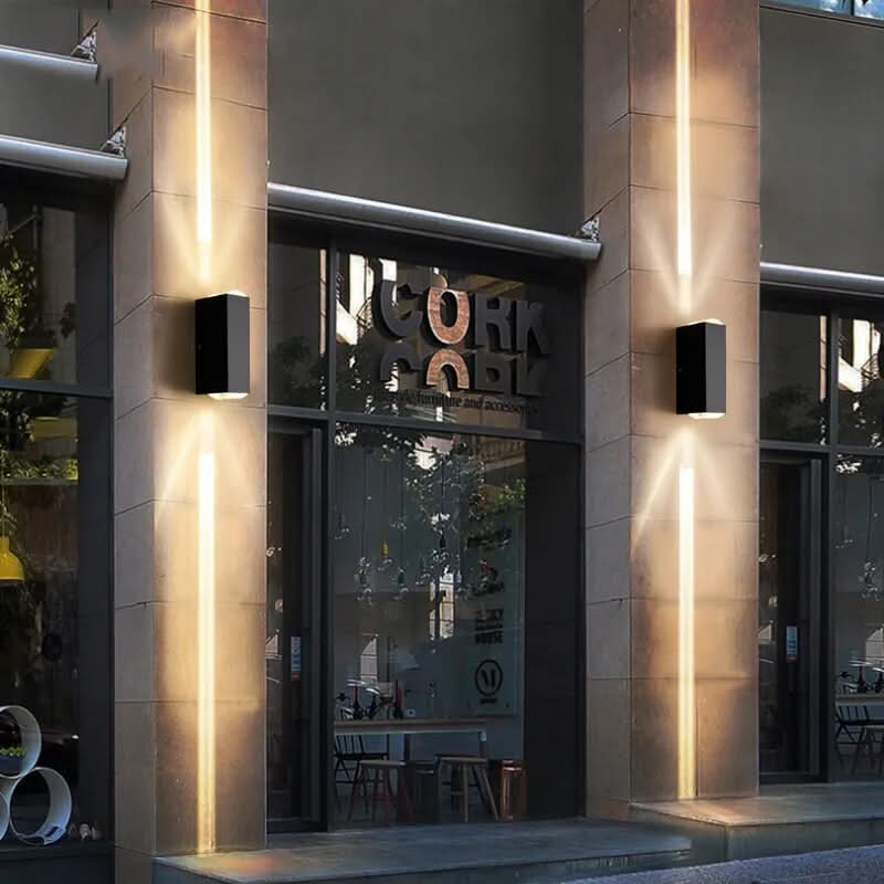 Applique Aluminium Verre Trempé Protection Intempéries – Clarix