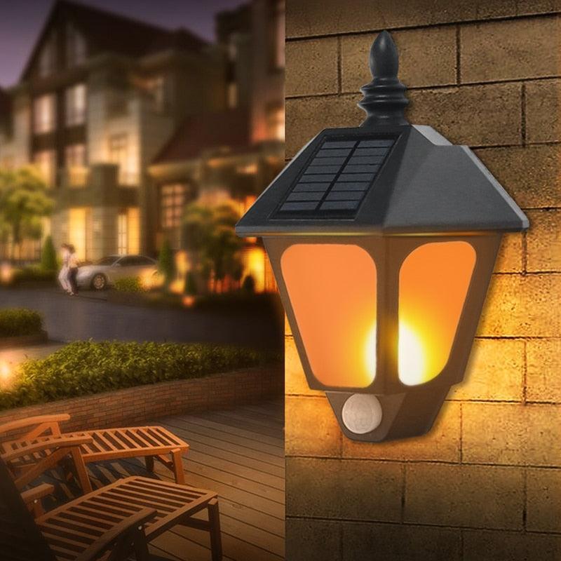 Sobere buitenwandlamp in zwart aluminium – Armoniel