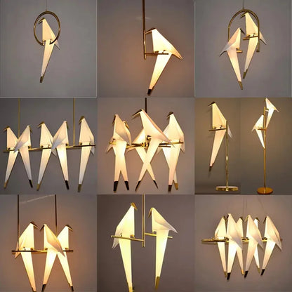 Decoratieve Bedlamp Papegaai Vorm Natuurlijke Sfeer – Ionis