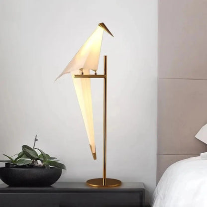 Decoratieve Bedlamp Papegaai Vorm Natuurlijke Sfeer – Ionis
