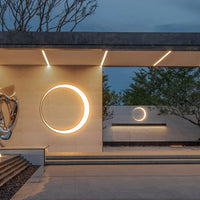 Applique murale moderne en acier inoxydable pour extérieur – Caelux