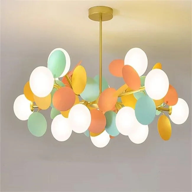 Artistic LED Suspension Joyful Ambiance – Cléora