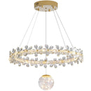 بلافونيير تصميم مزين بالكريستال إضاءة ساطعة – لوميا