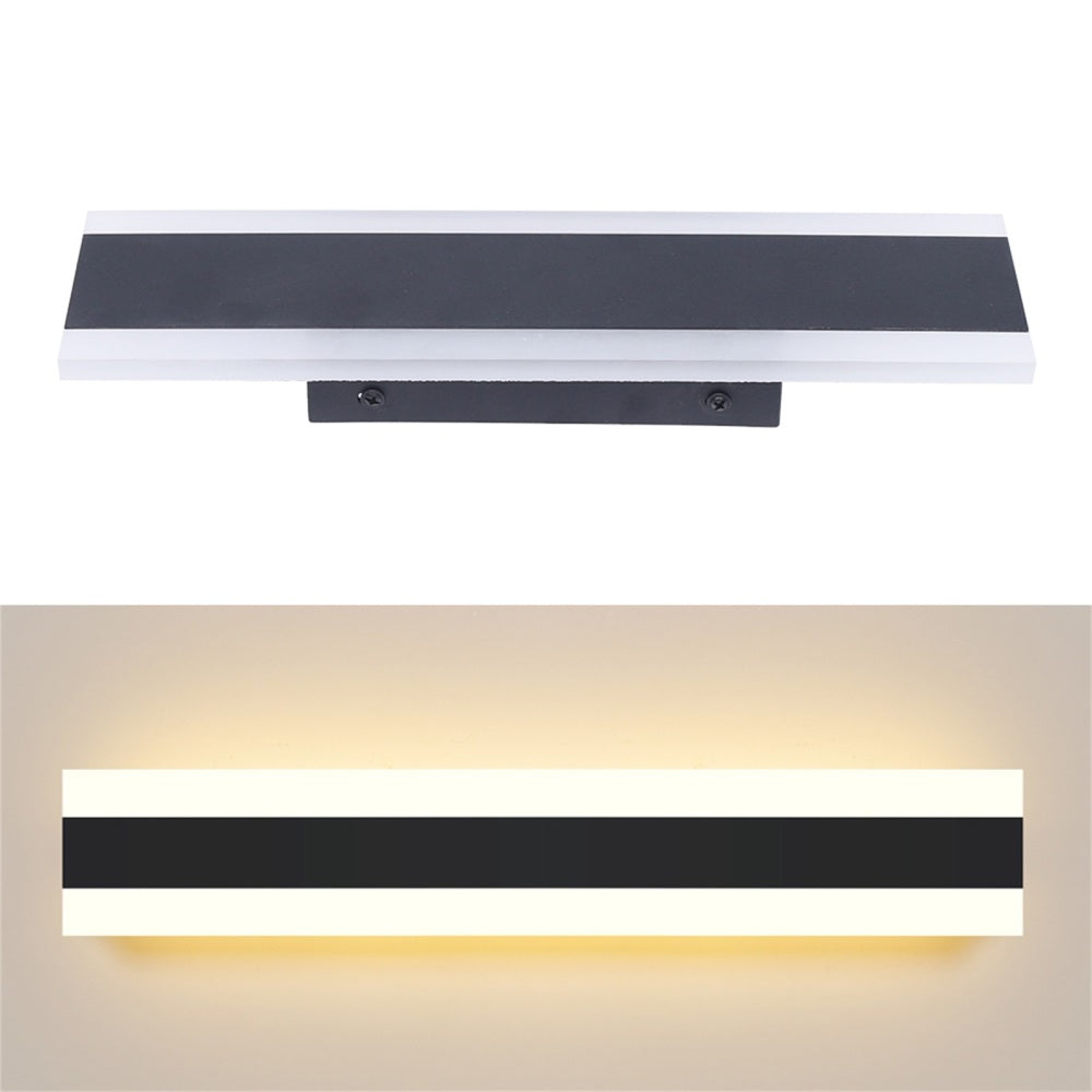 Luménia Outdoor LED Wall Sconce Linear Design Stainless Steel - View 15