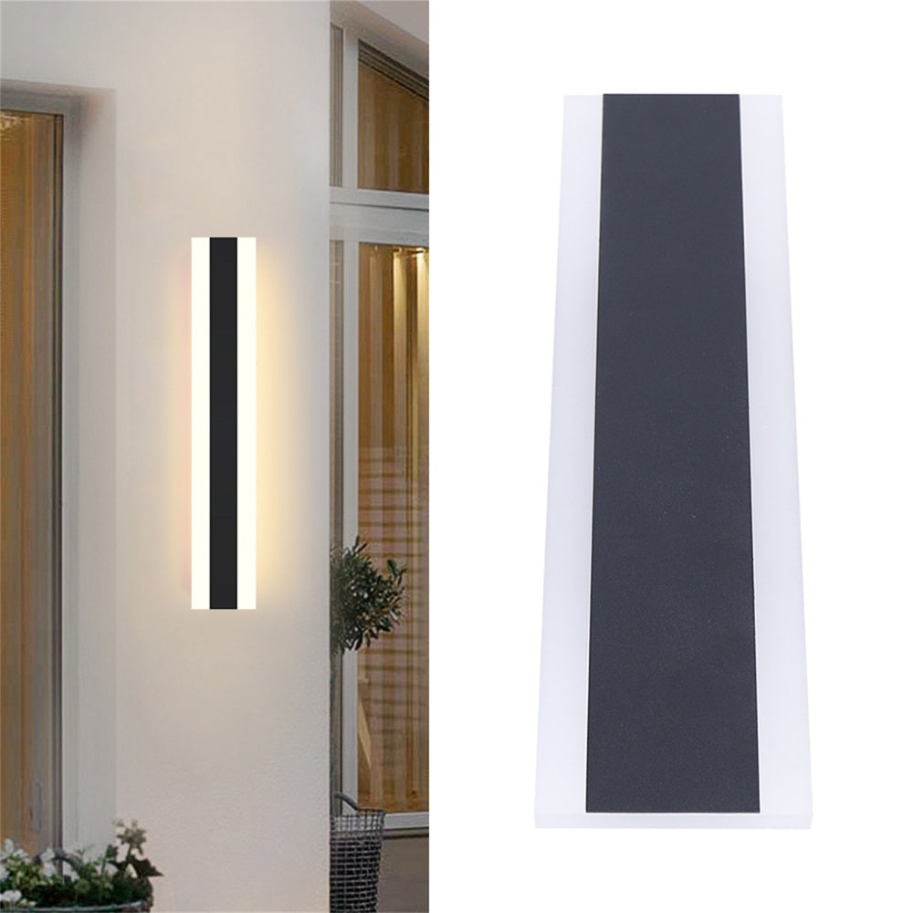 Luménia Outdoor LED Wall Sconce Linear Design Stainless Steel - View 16