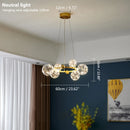 Moderne LED Metall Pendelleuchte – Nécrosia